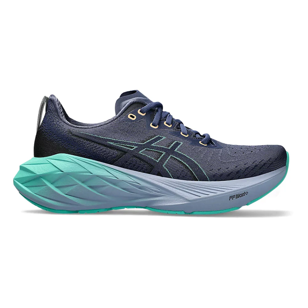Women's Asics Novablast 4, Thunder Blue/Blue Expanse, 6.5 B Medium