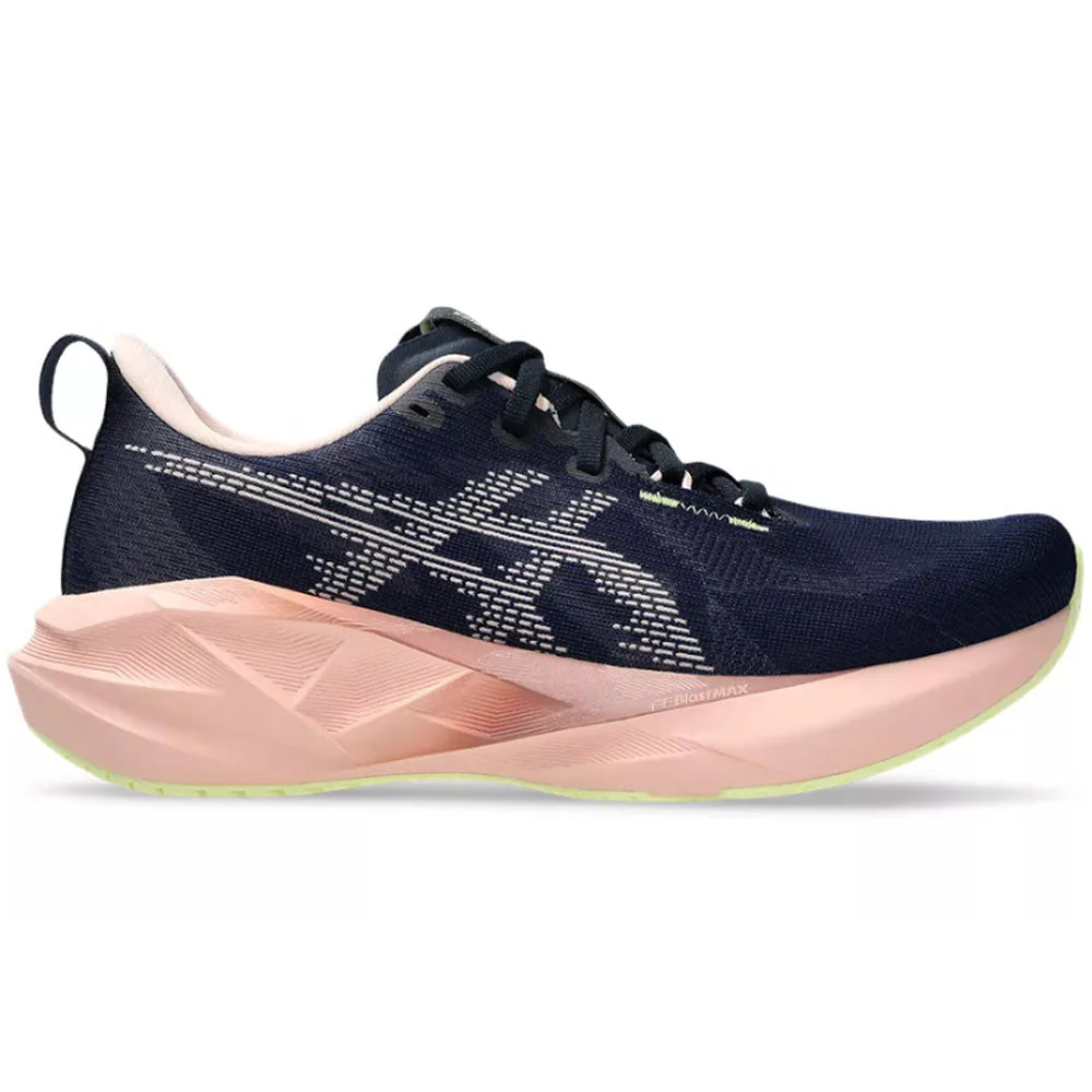 Women's Asics Novablast 5, Midnight/Breeze, 9 B Medium