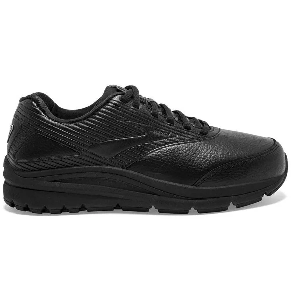 Women's Brooks Addiction Walker 2, Black/Black, 7.5 2A Narrow