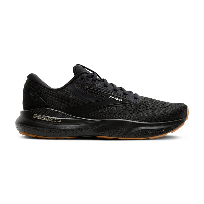 Women's Brooks Adrenaline GTS 24, Black/Biscuit, 9 B Medium
