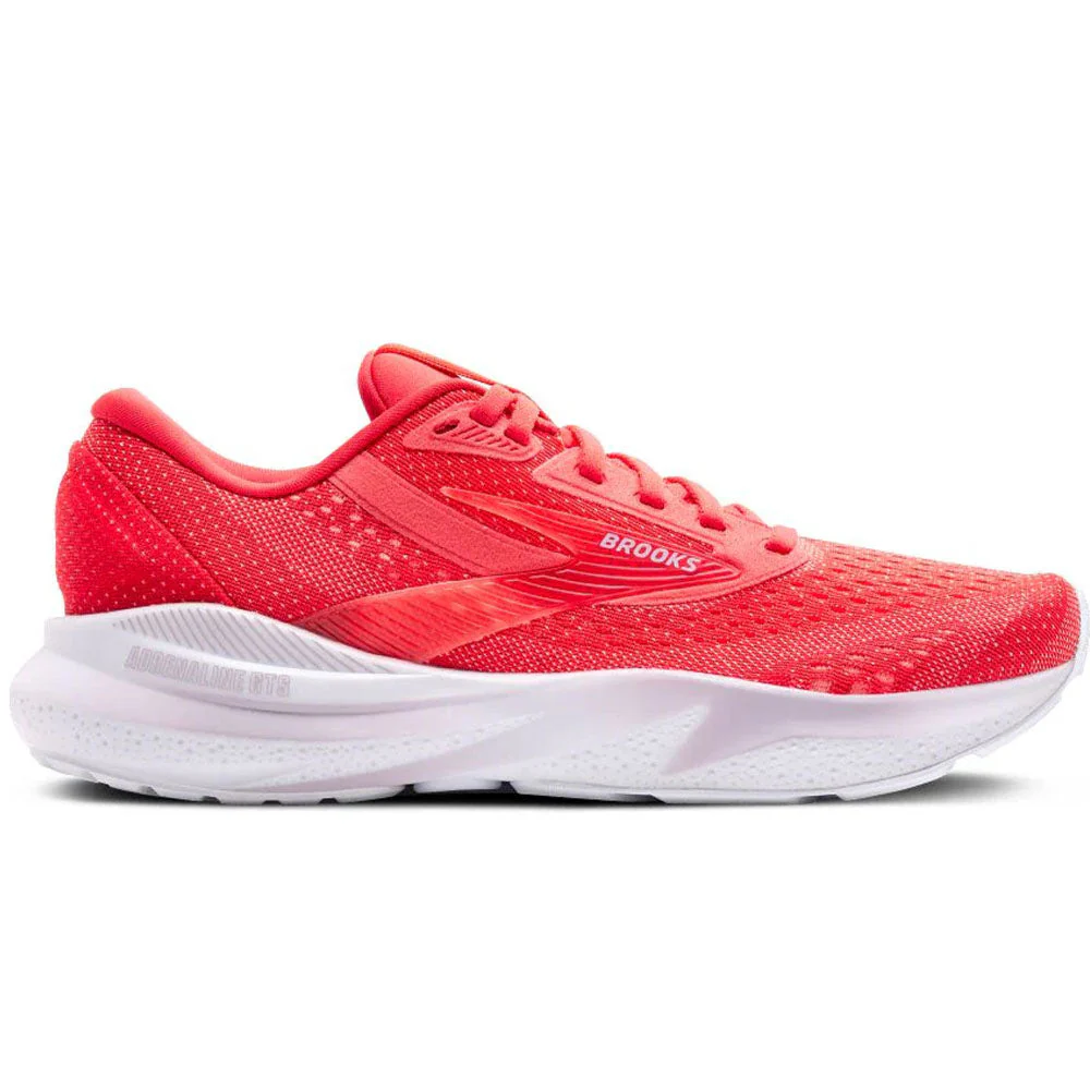 Women's Brooks Adrenaline GTS 24, Cayenne/Thistle/White, 11 B Medium