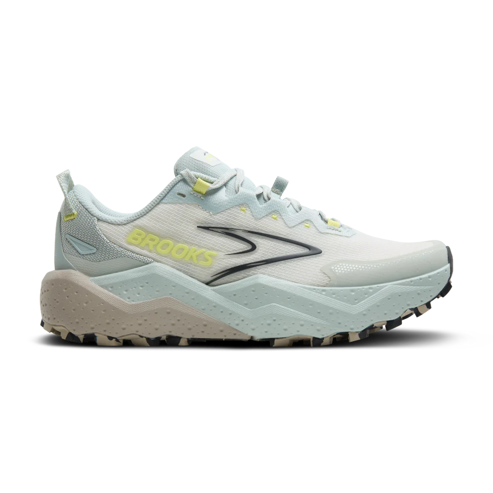Women's Brooks Caldera 8, Misty Blue/Coconut/Chateau, 10 B Medium