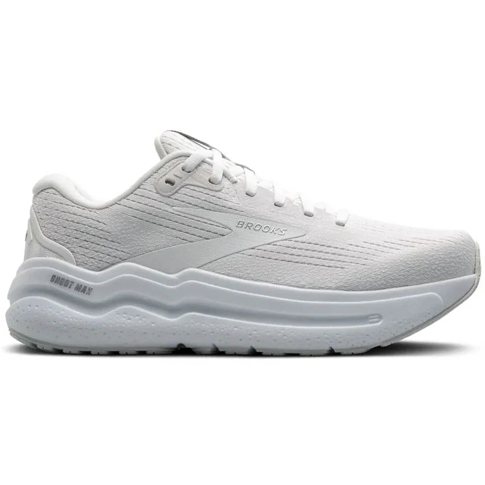 Women's Brooks Ghost Max 2, Bright White/Bright White, 11 D Wide