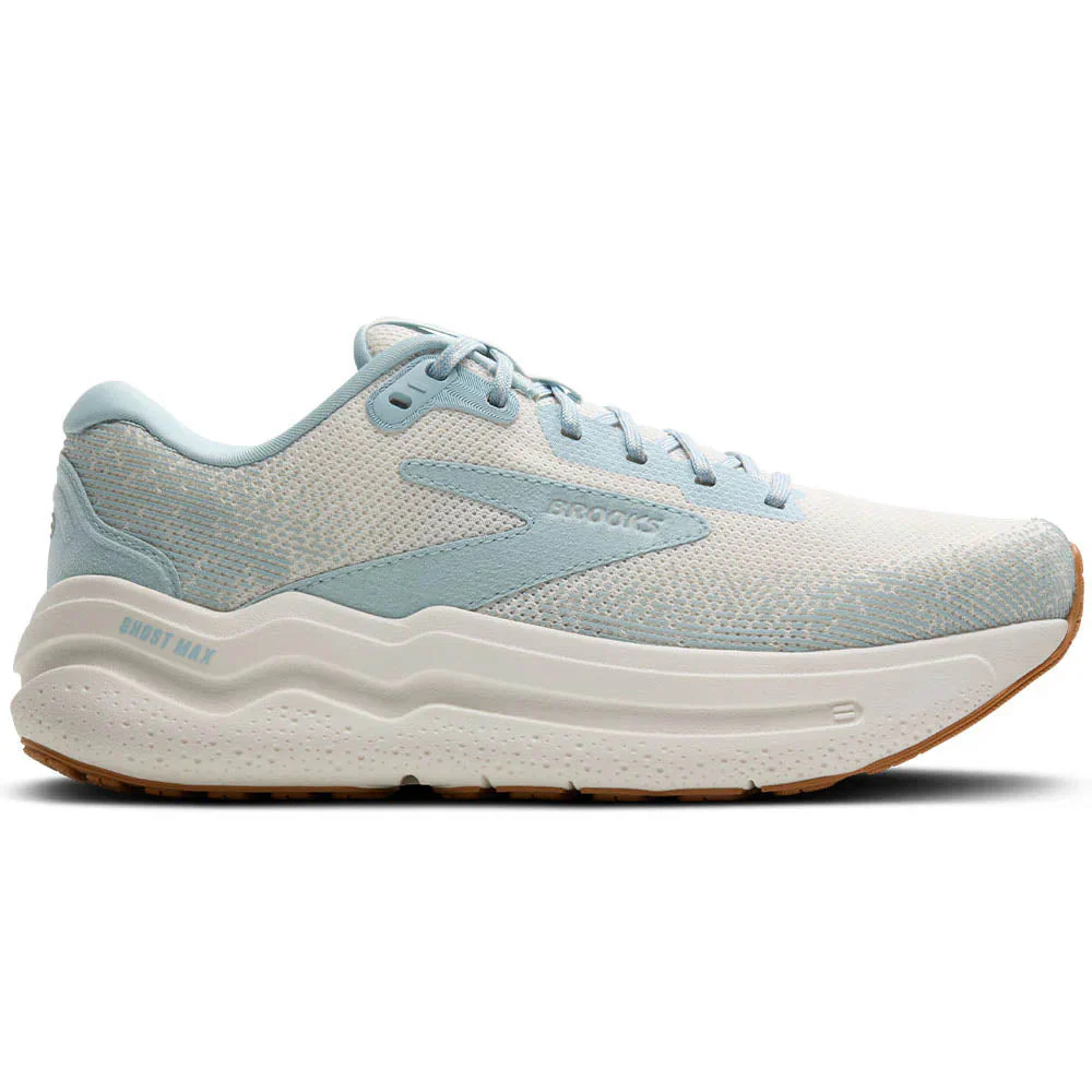 Women's Brooks Ghost Max 2, Coconut Milk/Winter Sky, 7 B Medium