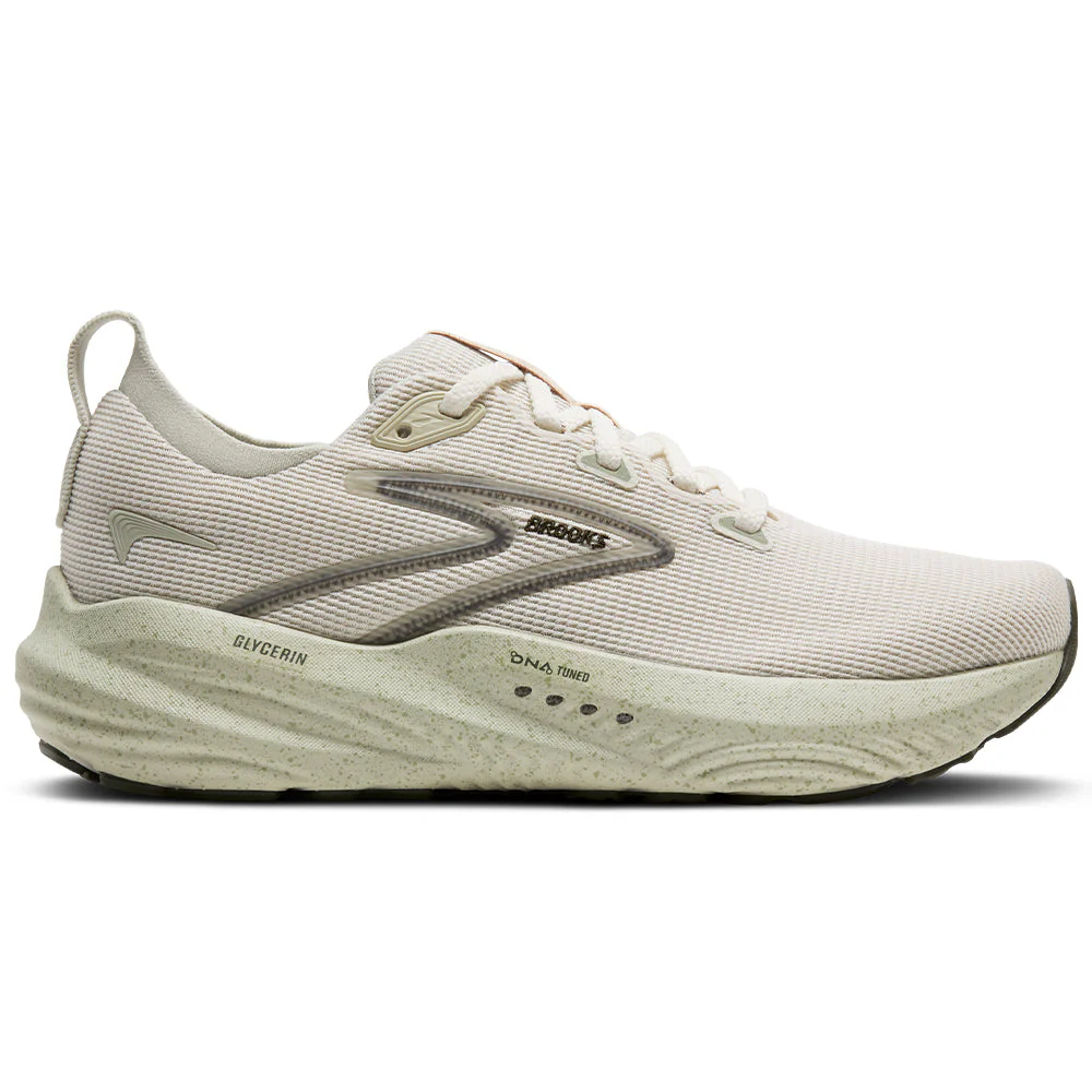 Women's Brooks Glycerin 22, Celadon/Whisper/Beetle, 9.5 B Medium