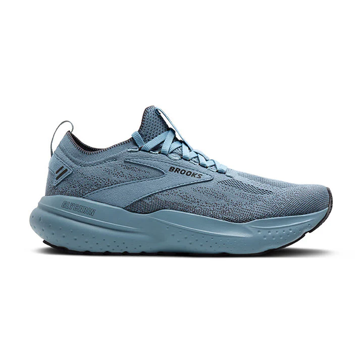Women's Brooks Glycerin StealthFit 21, Citadel/Ebony/Onyx, 6 B Medium