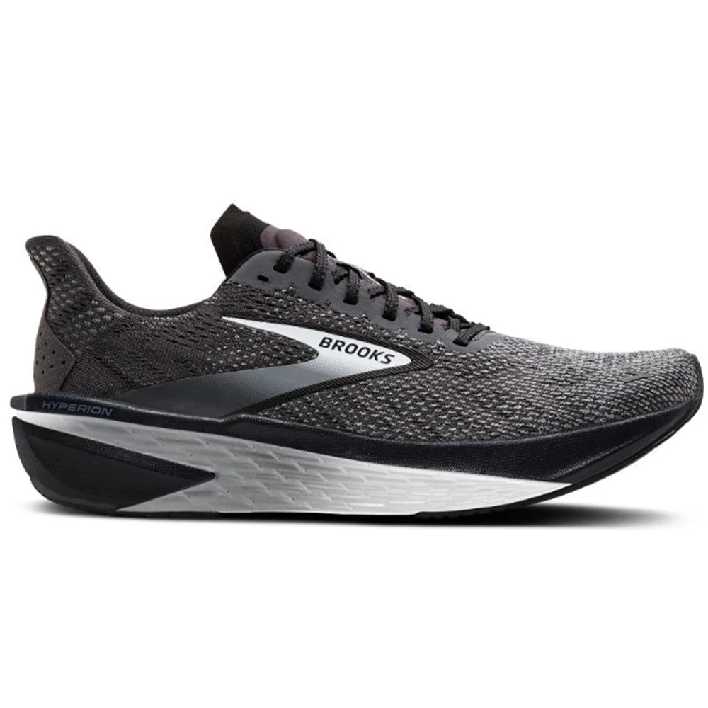 Women's Brooks Hyperion 2, Black/Ebony/Primer Gray, 7.5 B Medium