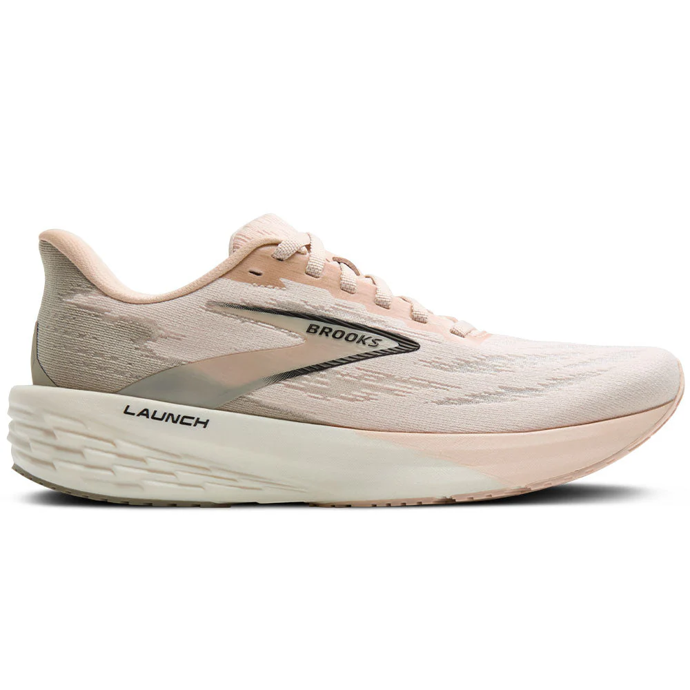 Women's Brooks Launch 11, Almond/Fog/Black, 7.5 B Medium