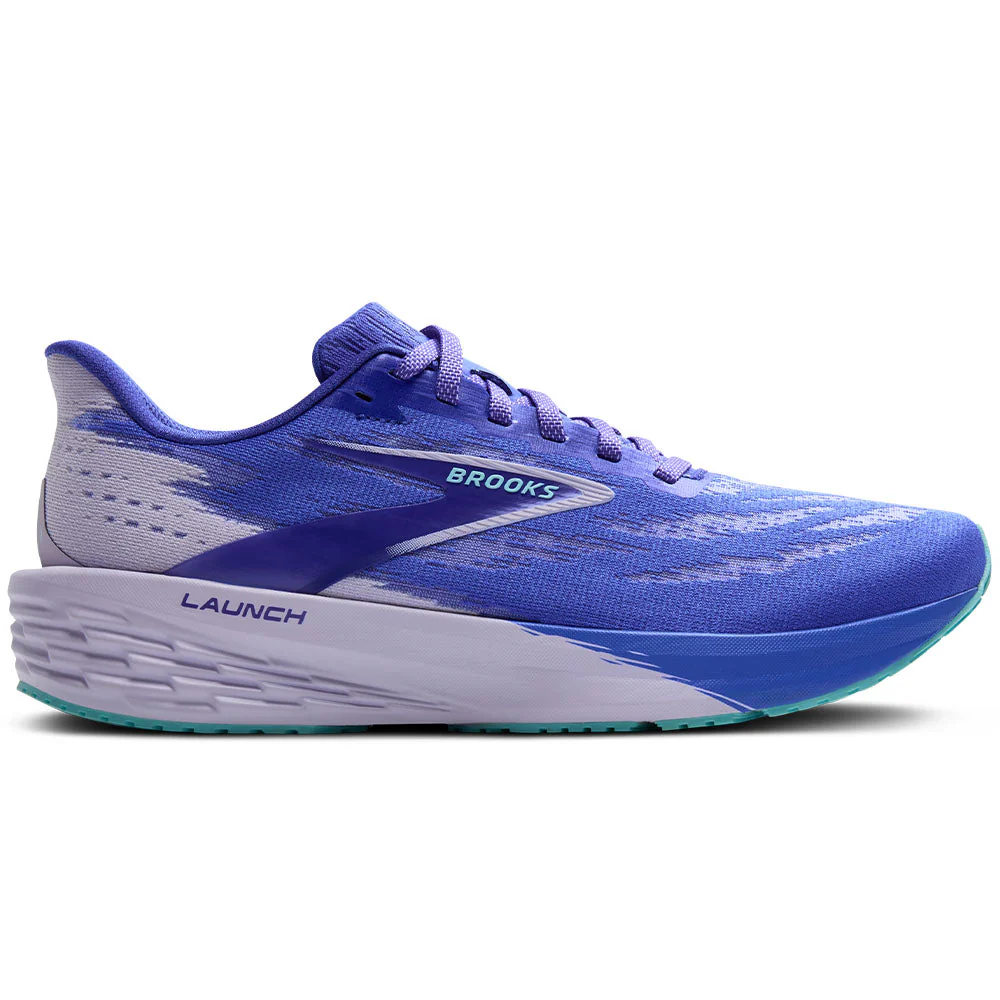 Women's Brooks Launch 11, Amparo/Thistle/Limpet, 9 B Medium