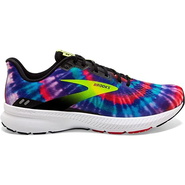 Women's Brooks Launch 8, Black/Nightlife/Red, 9.5 B Medium