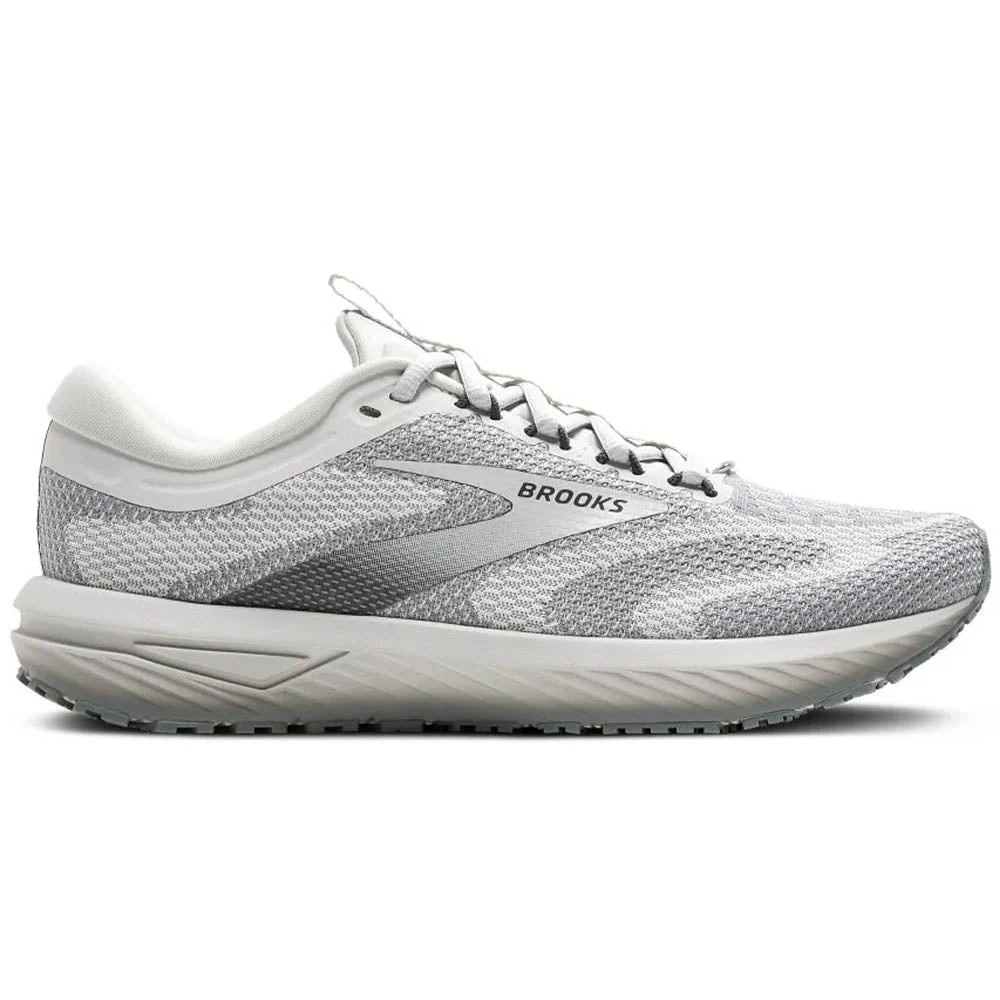 Women's Brooks Revel 7, Oyster Mushroom/Primer Gray, 11 B Medium