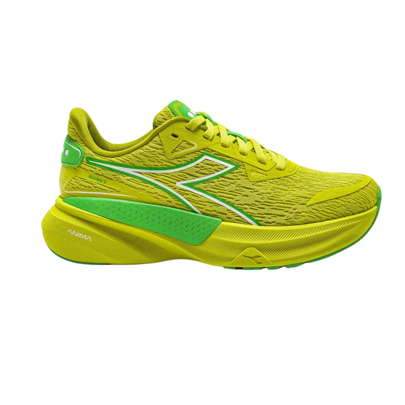 Women's Diadora Nucleo 2, Sulphur Spring/Green Flash