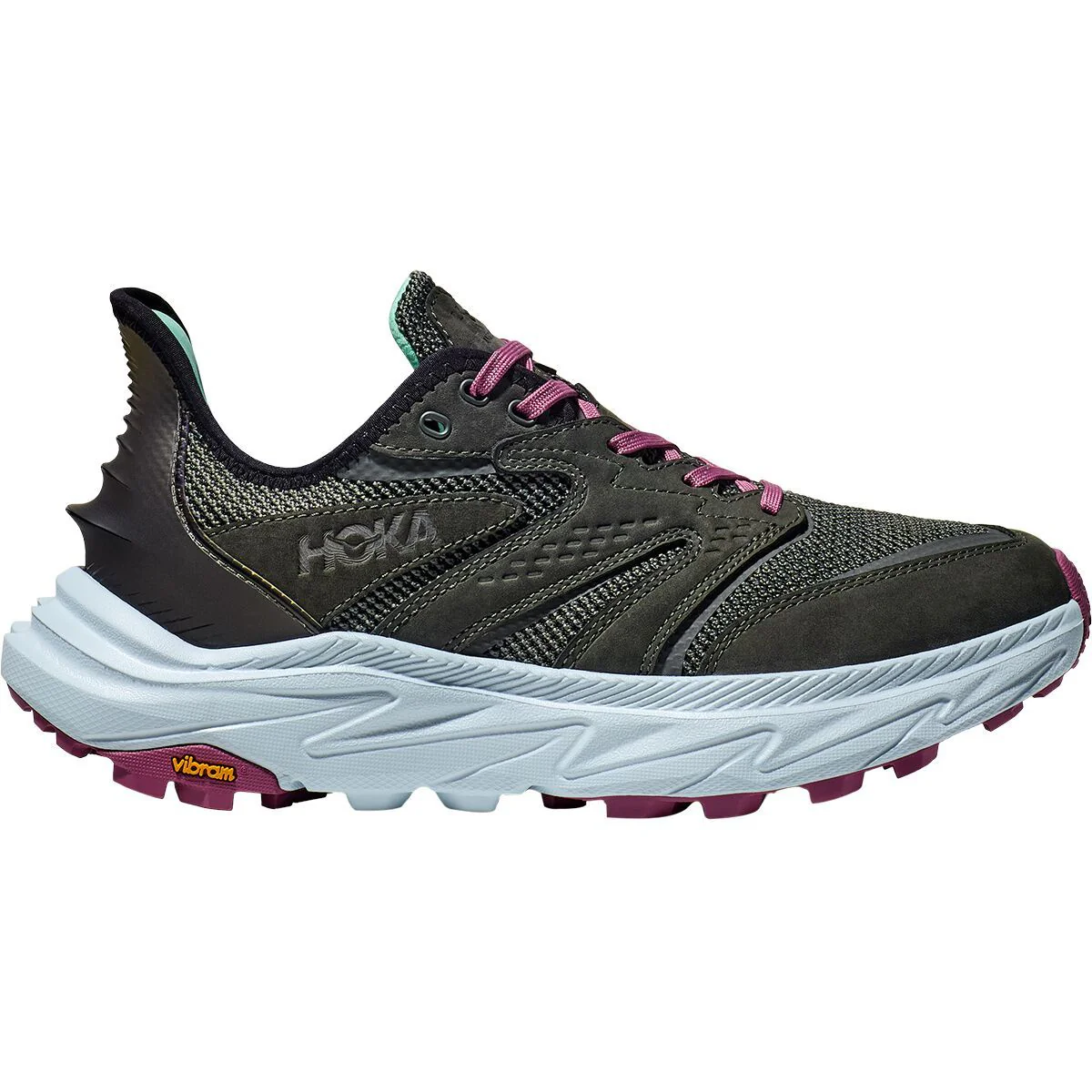 Women's Hoka Anacapa 2 Freedom, Outer Orbit/Overcast, 8.5 B Medium