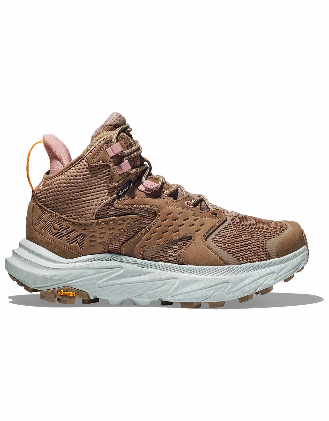 Women's Hoka Anacapa 2 Mid GTX, Dune/Ice Flow, 10 B Medium