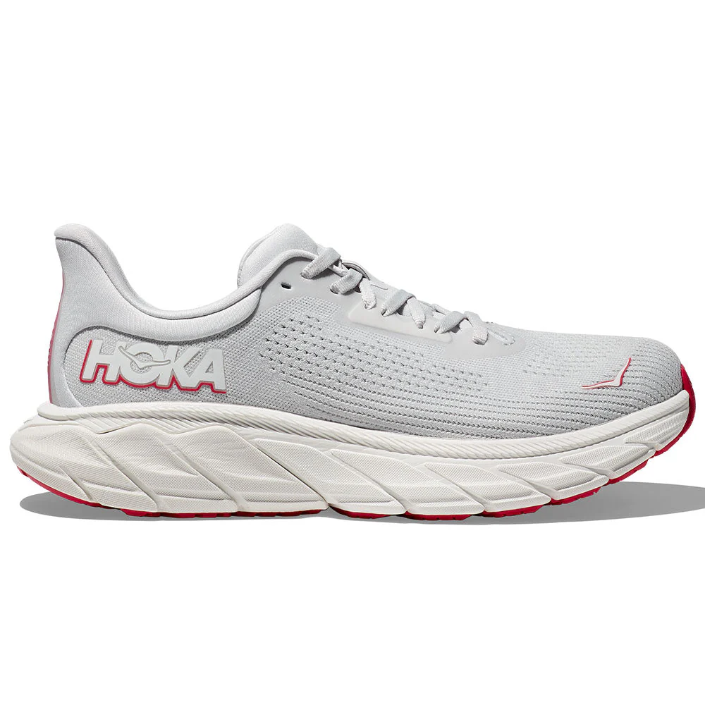 Women's Hoka Arahi 7, Cosmic Grey/Ruby Red, 10.5 D Wide