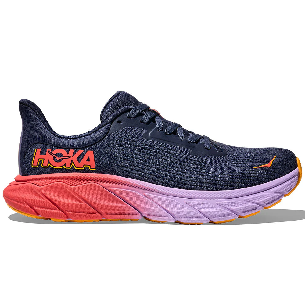 Women's Hoka Arahi 7, Nautical Dusk/Varsity Navy, 7.5 B Medium