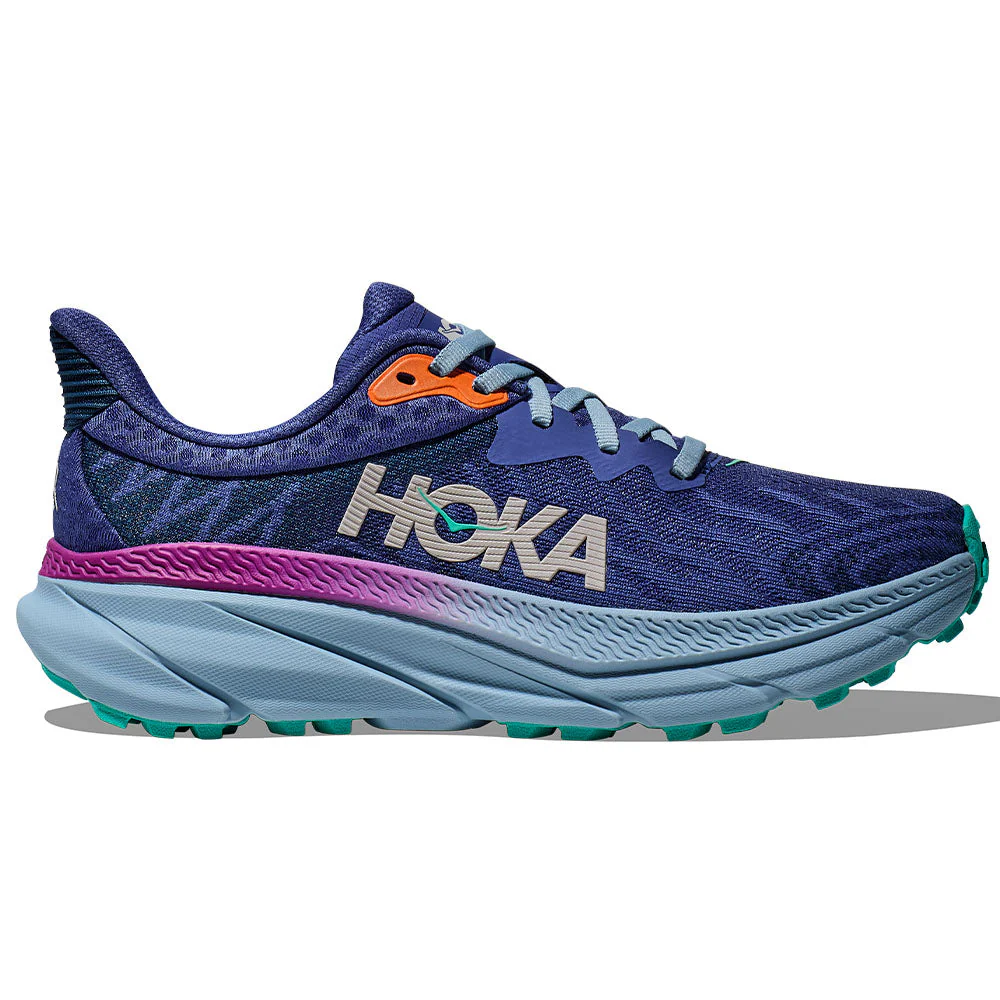 Women's Hoka Challenger ATR 7, Evening Sky/Drizzle, 6 B Narrow