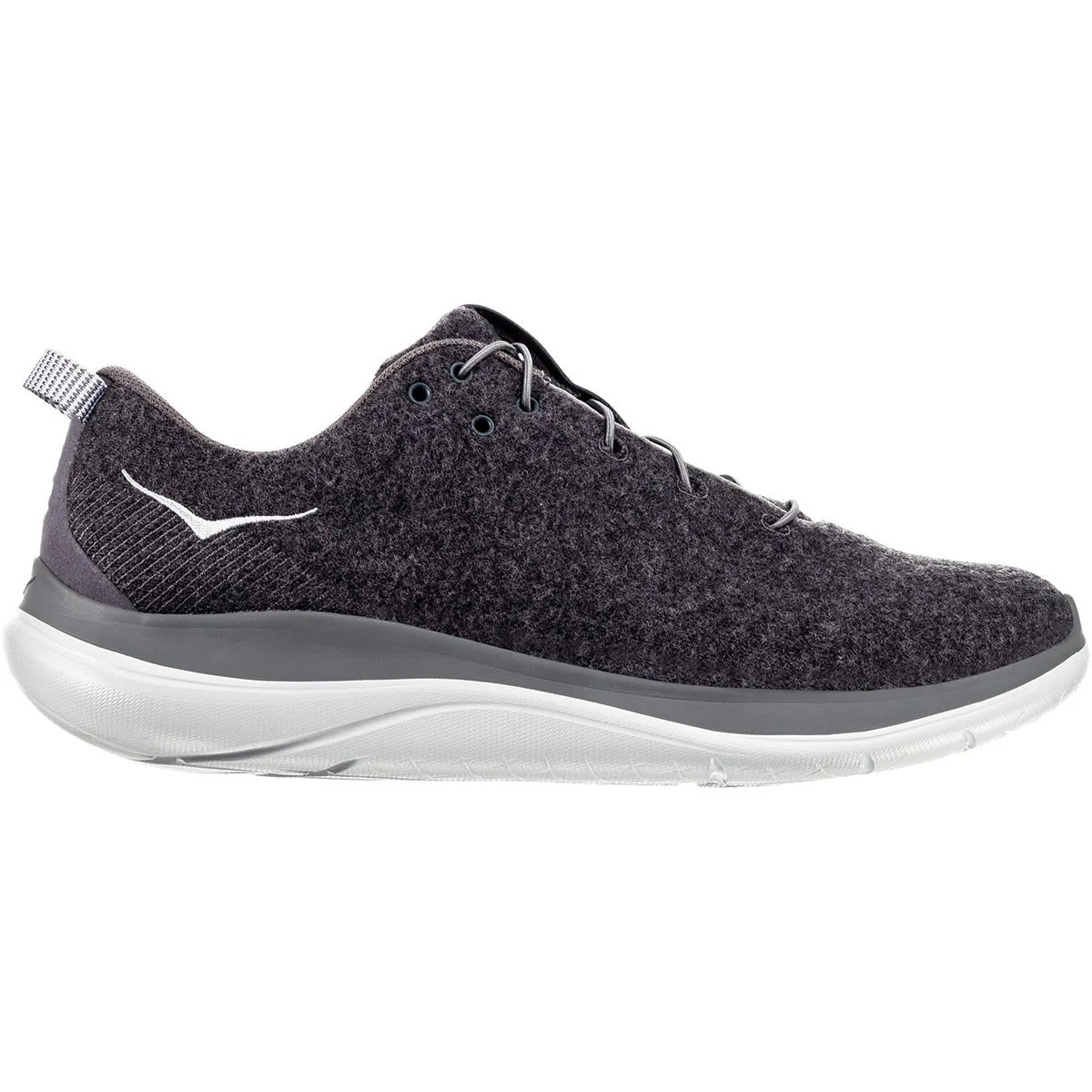 Women's Hoka Hupana Flow Wool, Dark Shadow/Wild Dove, 9.5 B Medium