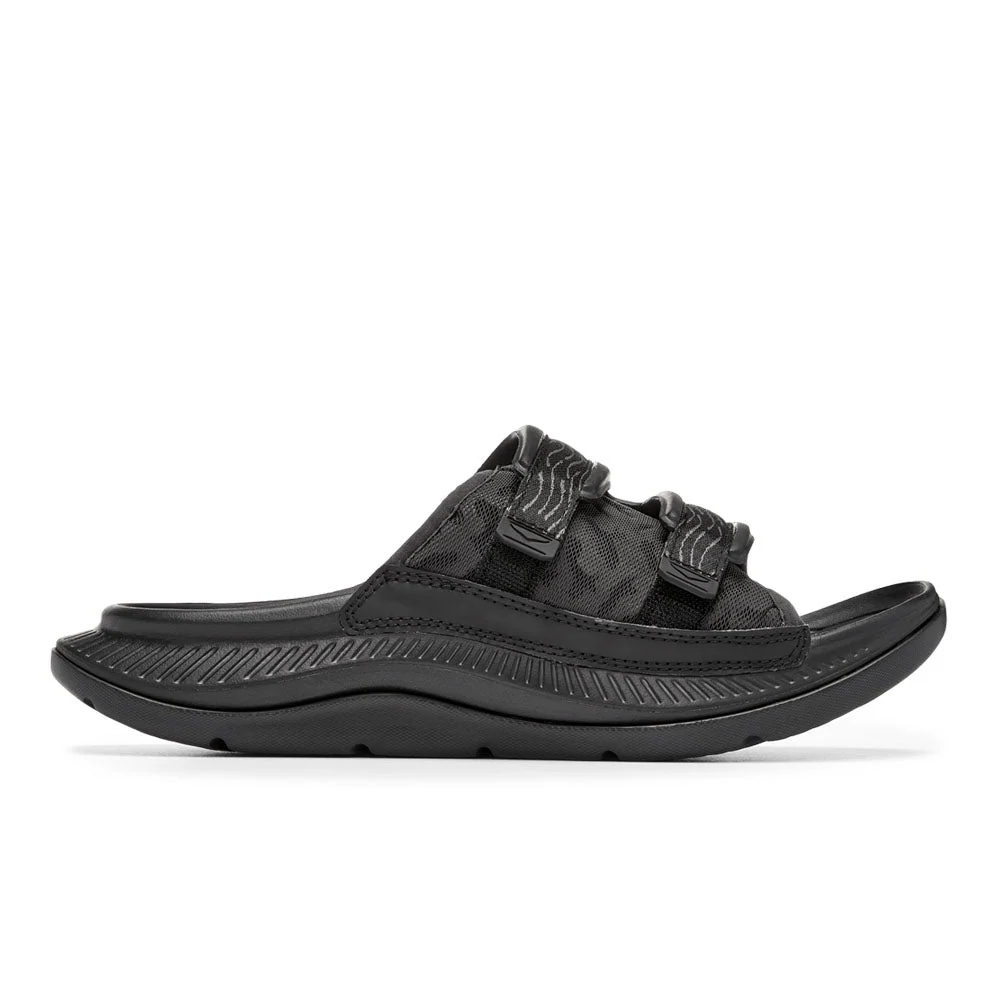 Women's Hoka Ora Luxe, Black/Black, 8 B Medium