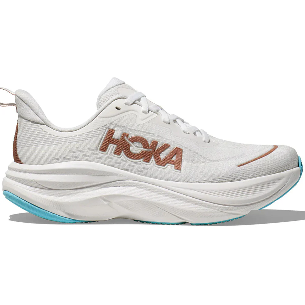 Women's Hoka Skyflow, Frost/Rose Gold, 8 B Medium