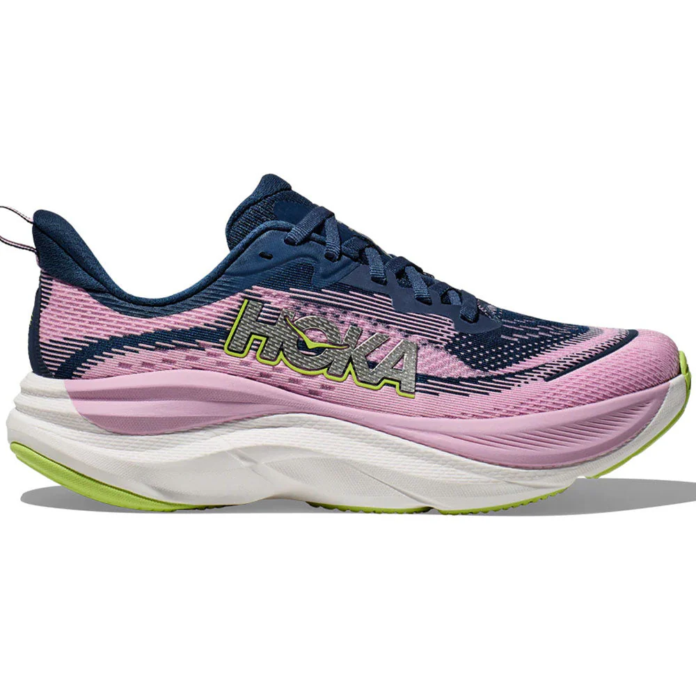 Women's Hoka Skyflow, Midnight/Pink Twilight, 7 B Medium