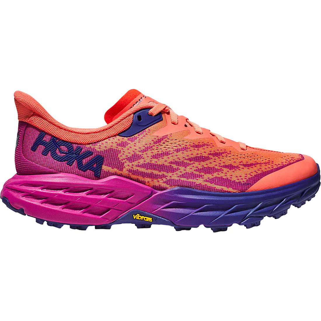 Women's Hoka Speedgoat 5, Festival Fuchsia/Camellia, 8 B Medium