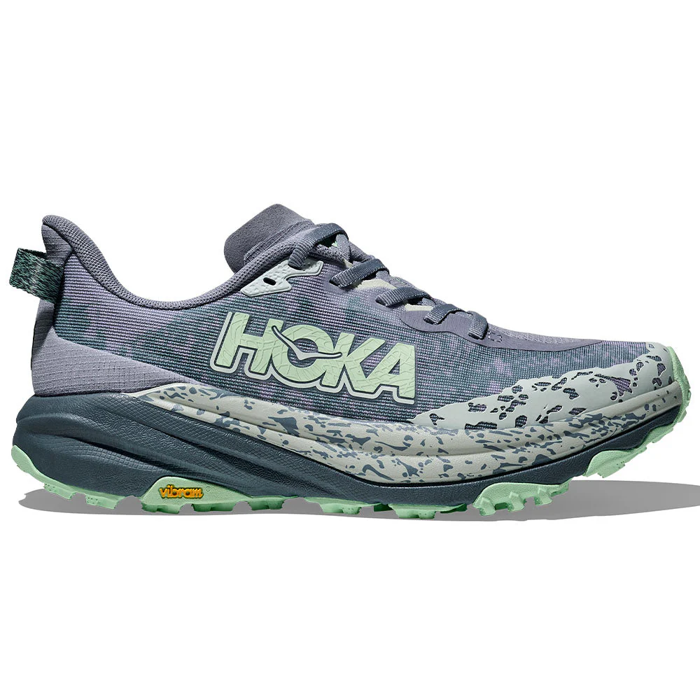 Women's Hoka Speedgoat 6, Moonlight/Thunder Cloud, 10 B Medium