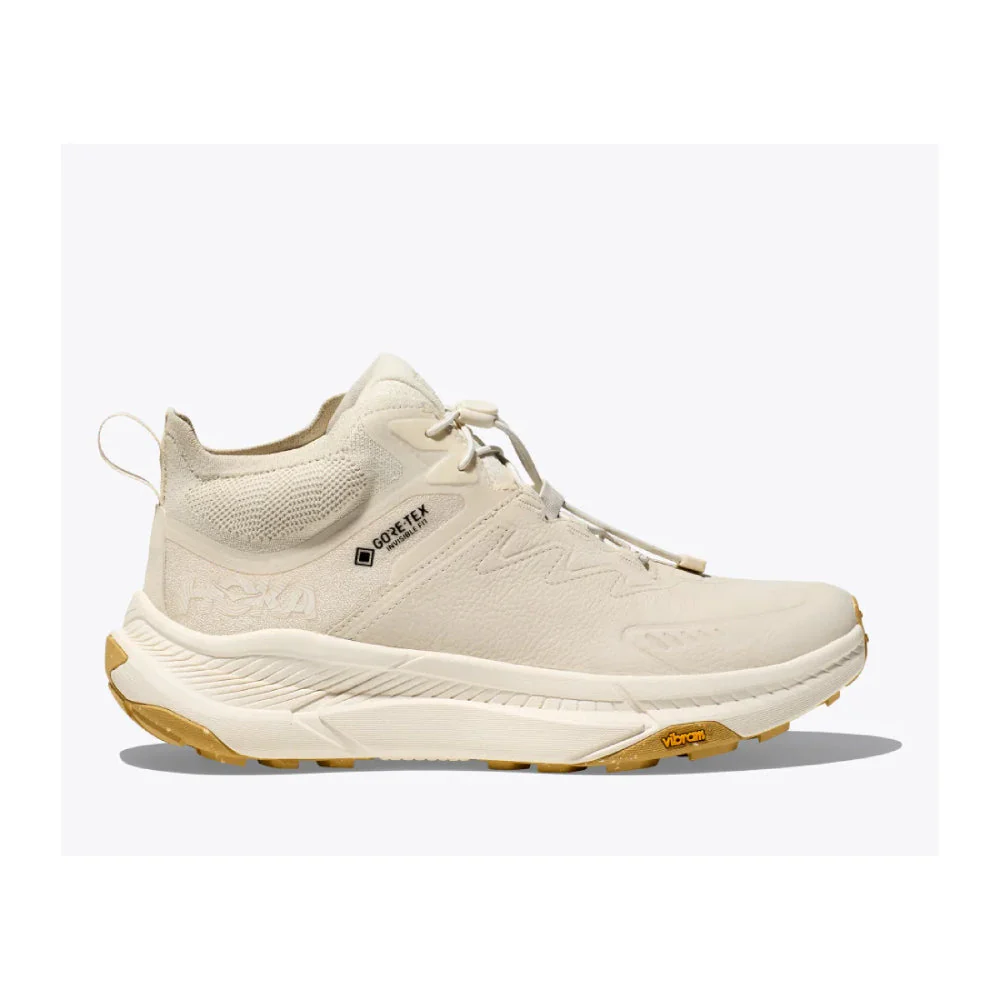 Women's Hoka Transport Chukka GTX, Oat Milk/Alabaster, 10 B Medium