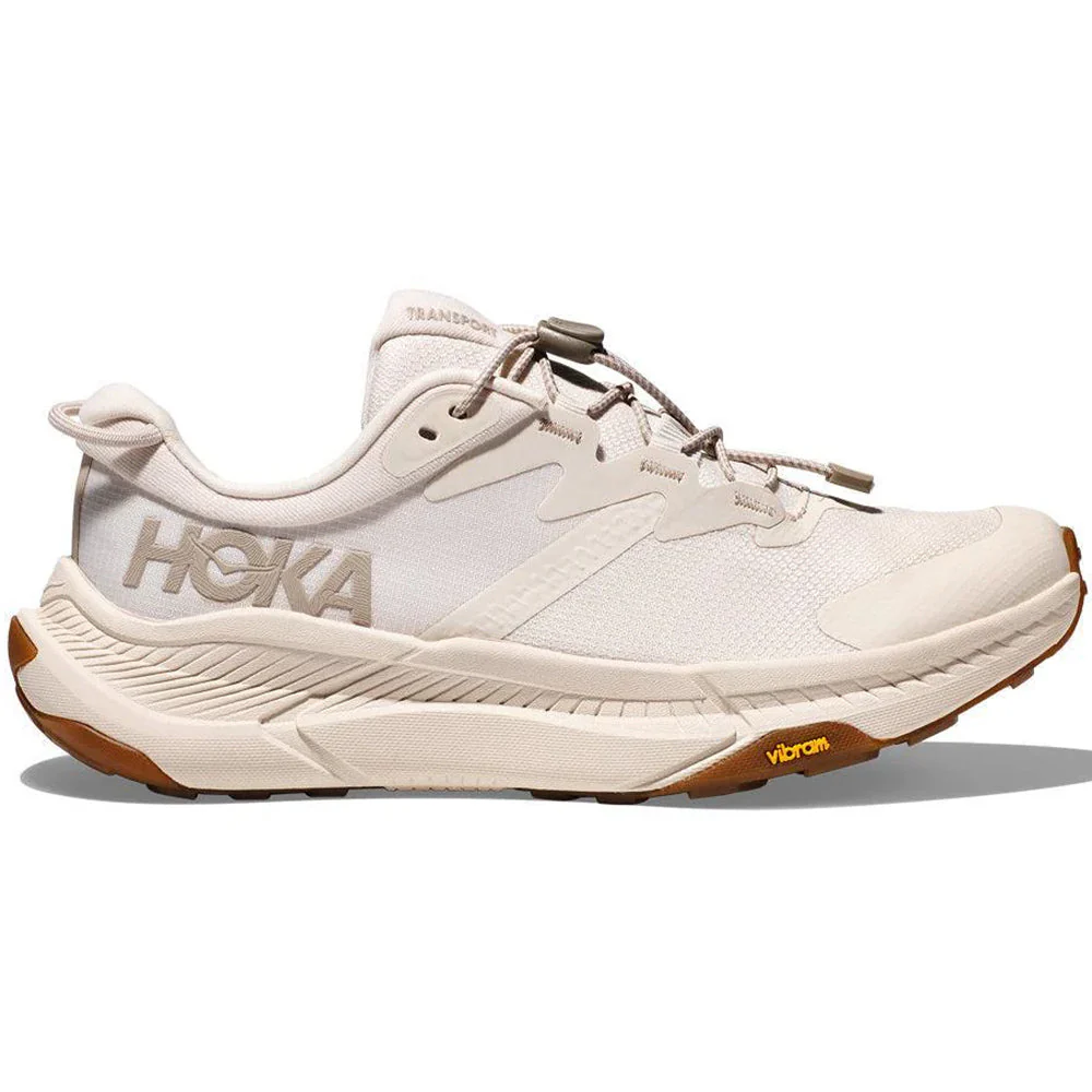 Women's Hoka Transport, Eggnog/Eggnog, 10 B Medium