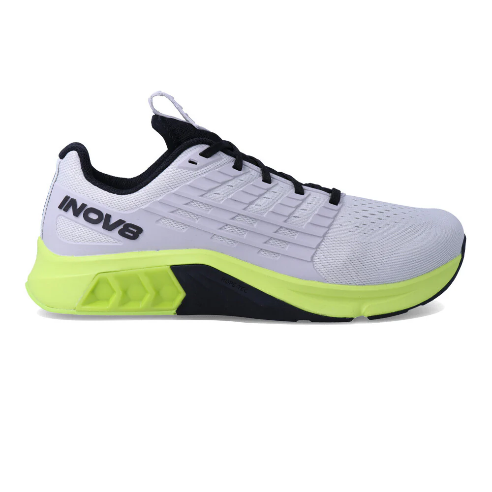 Women's Inov8 F-Lite Max, Light Grey/Lime Black, 9.5 D Wide