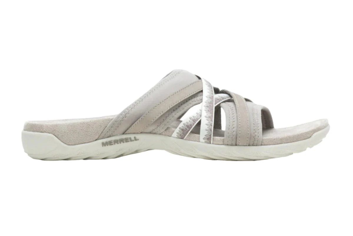 Women's Merrell Terran 3 Cush Slide, Moon, 11 B Medium