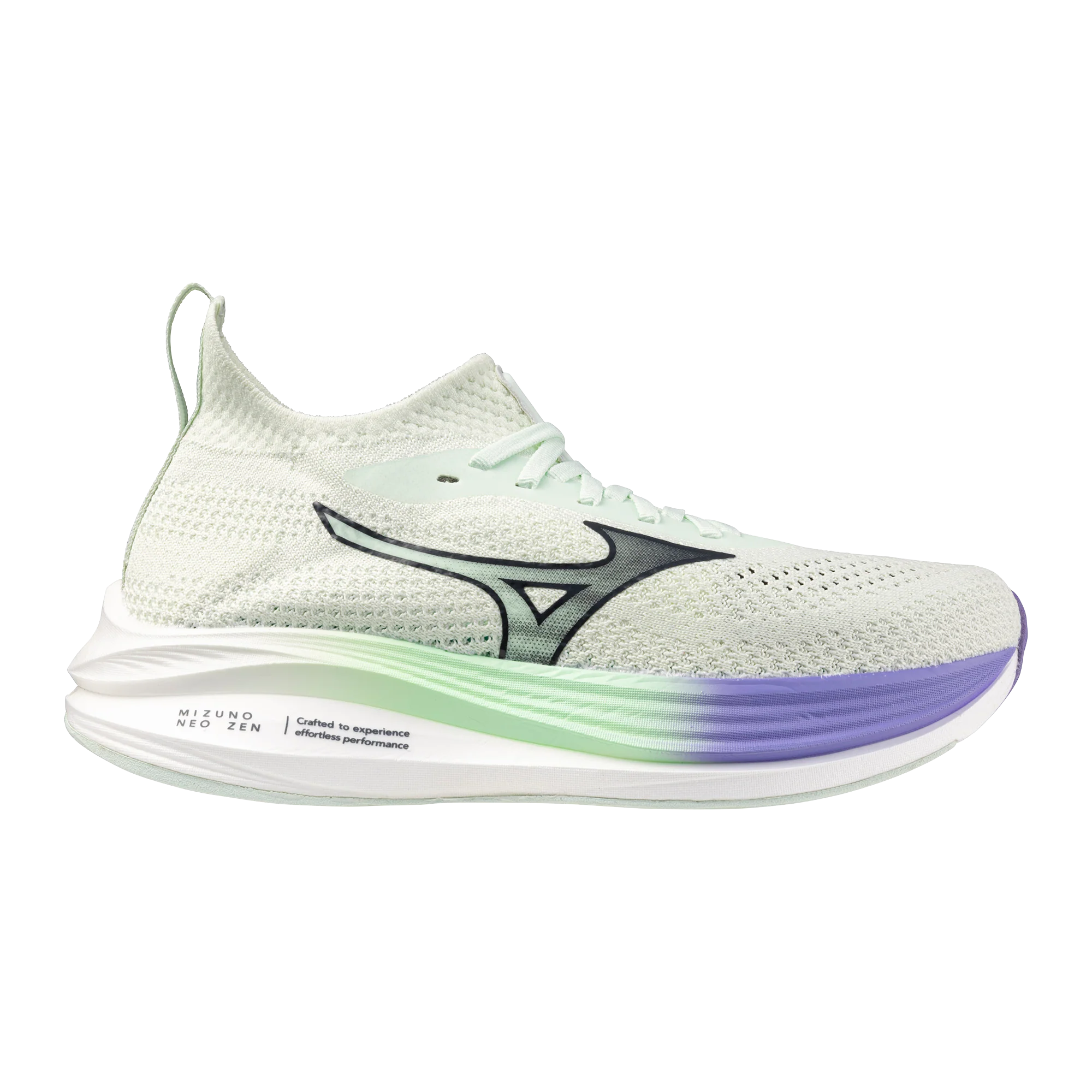 Women's Mizuno Neo Zen, Hint of Mint/India Ink, 8 B Medium