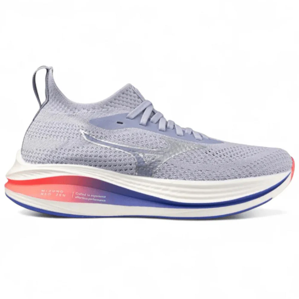 Women's Mizuno Neo Zen, Icelandic Blue/Silver, 9.5 B Medium