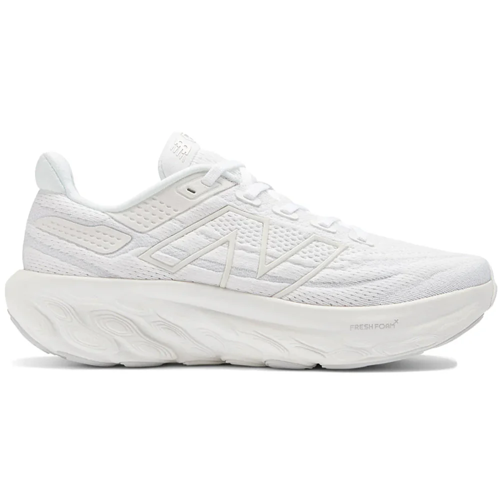 Women's New Balance Fresh Foam X 1080v13, White/Silver Metallic, 10 B Medium