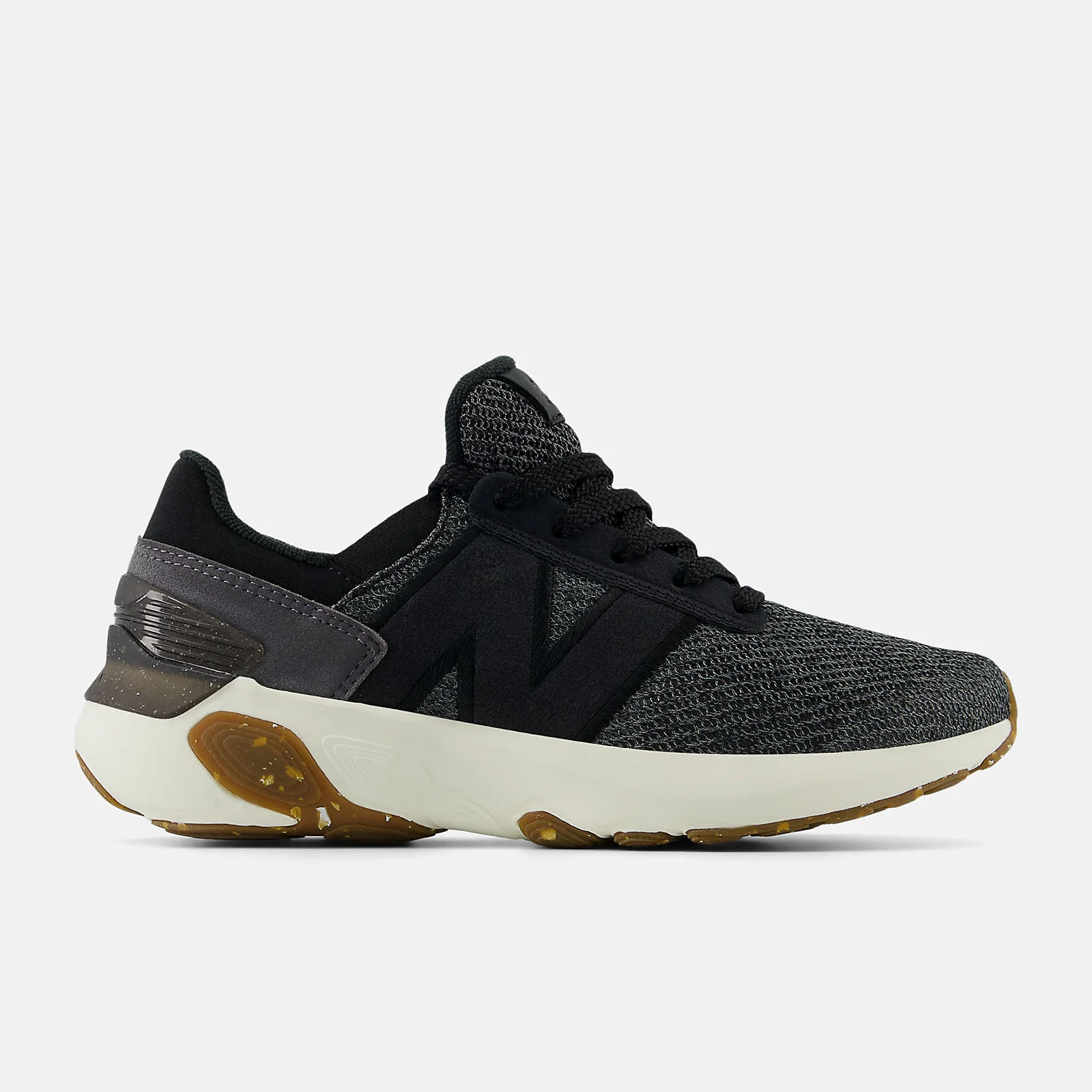 Women's New Balance Fresh Foam X 1440, Black/Black/Castlerock, 10 B Medium