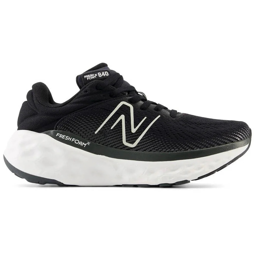 Women's New Balance Fresh Foam X 840v1, Black/Magnet, 7 D Wide