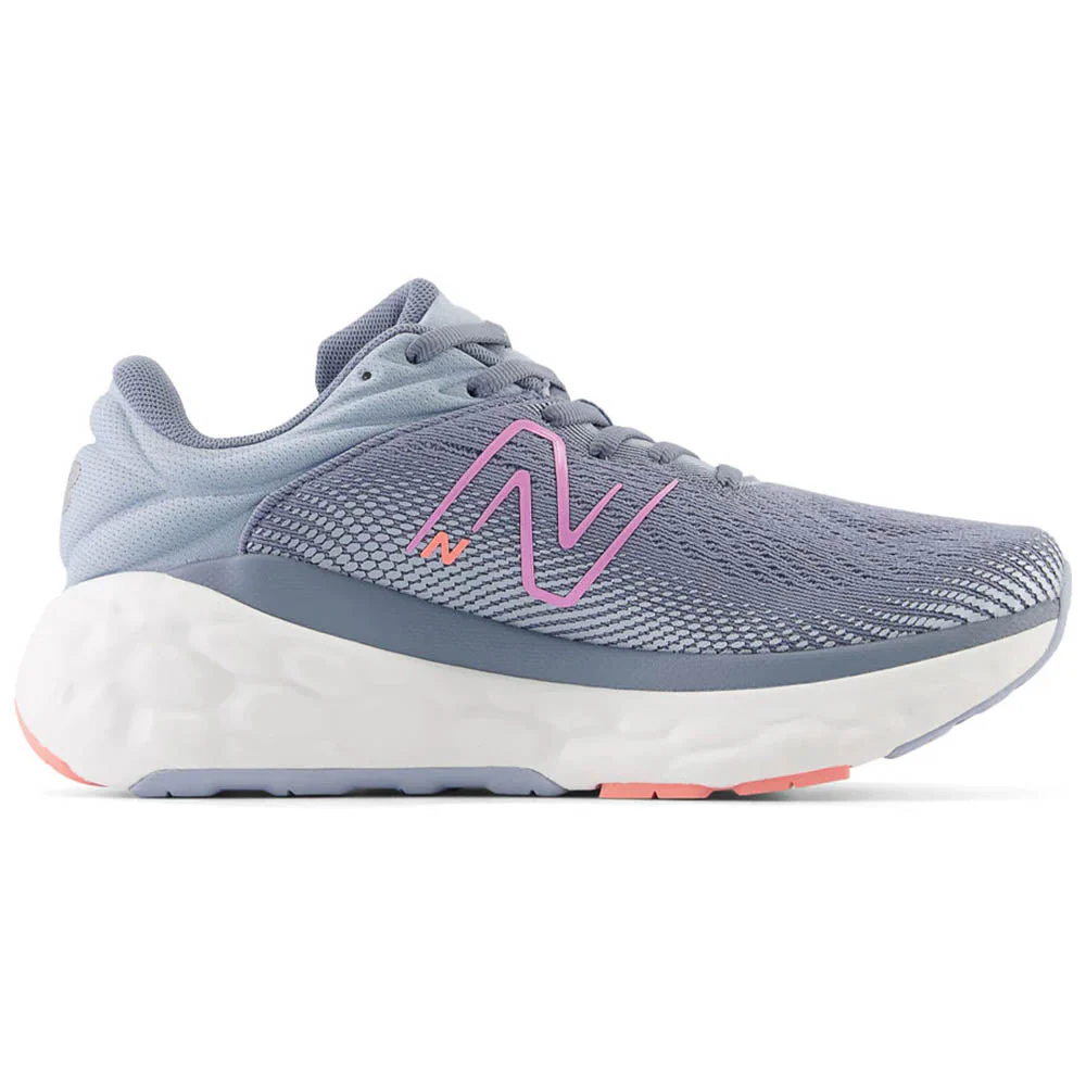 Women's New Balance Fresh Foam X 840v1, Arctic Grey/Raspberry, 6.5 D Wide