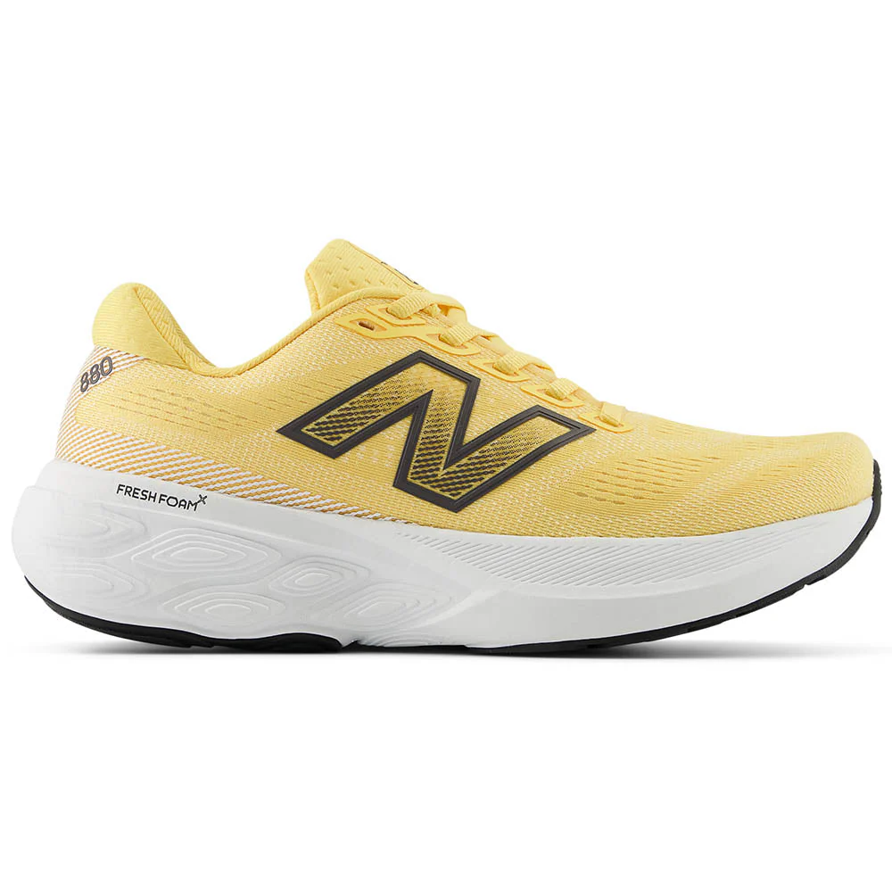 Women's New Balance Fresh Foam X 880v15, Clementine/Calcium/Black, 10 B Medium