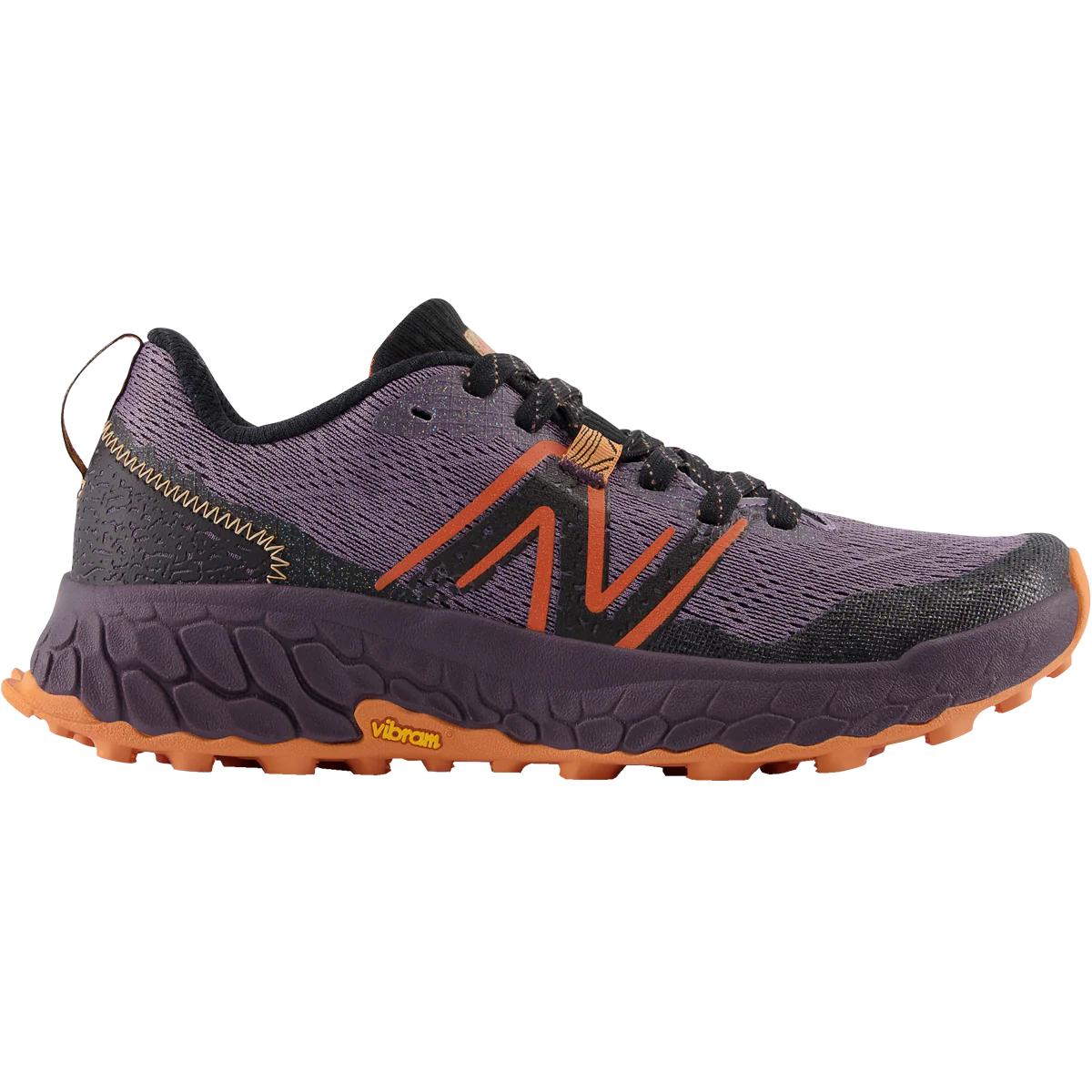 Women's New Balance Fresh Foam X Hierro V7, Shadow/Black, 7.5 B Medium