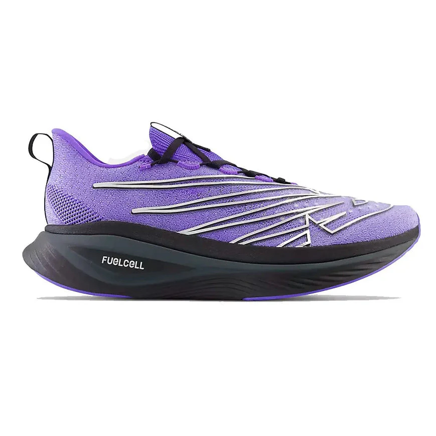 Women's New Balance FuelCell SuperComp Elite V3, Electric Indigo/Black, 10.5 B Medium