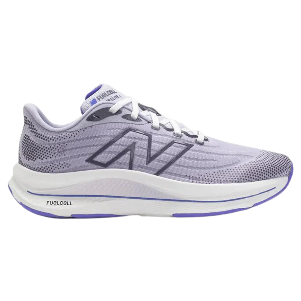 Women's New Balance FuelCell Walker Elite, Grey Violet/Electric Indigo/Shadow, 7 D Wide