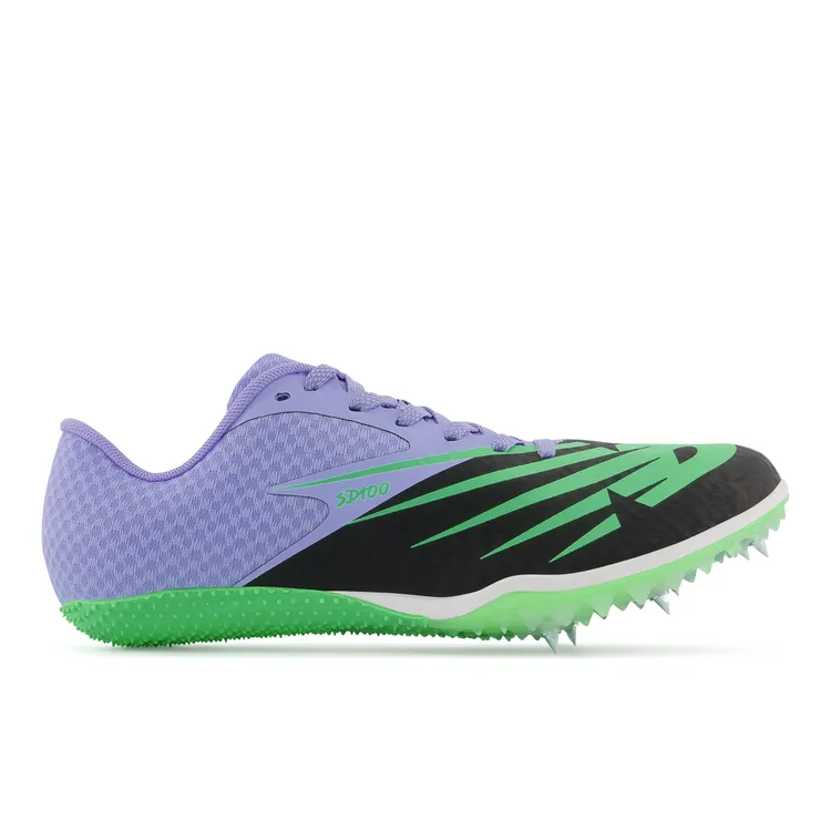 Women's New Balance SD100 v4, Black/Vibrant Violet, 10 B Medium