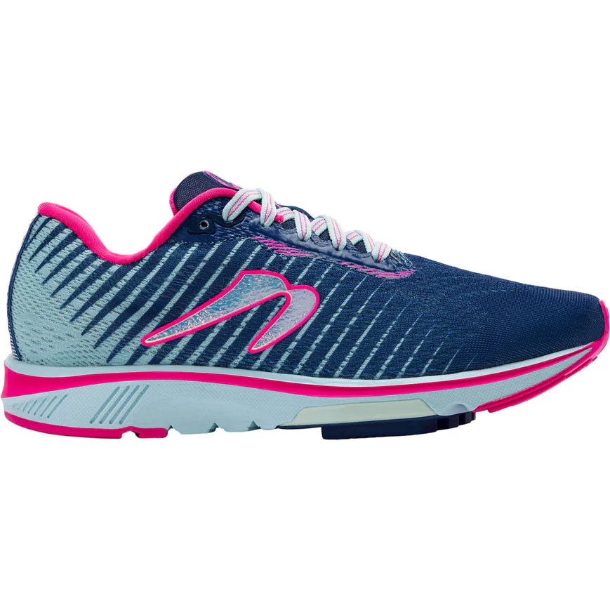 Women's Newton Running Gravity 12, Navy Blue/Arctic Blue, 6 B Medium
