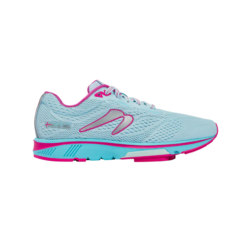 Women's Newton Running Motion+, Blue/Pink, 11 B Medium