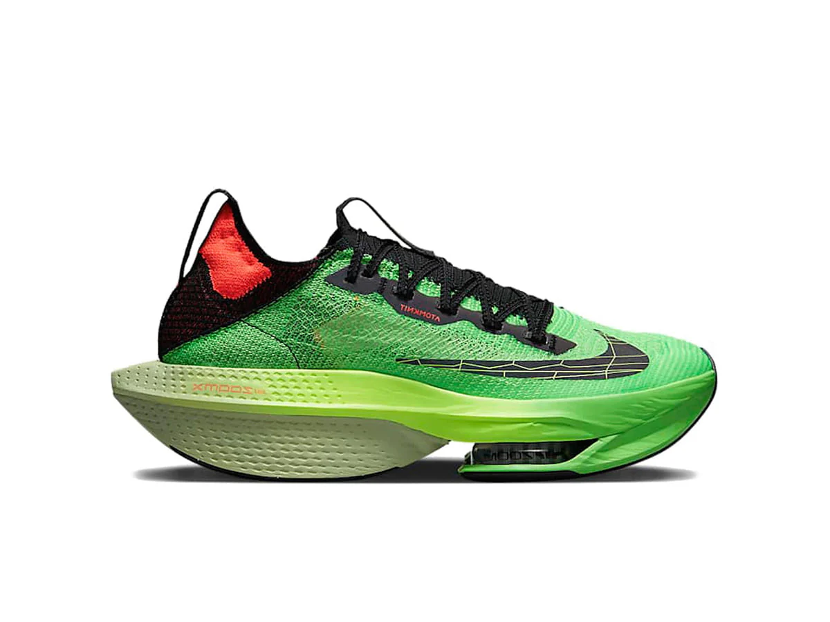 Women's Nike Air Zoom Alphafly NEXT% 2, Scream Green/Black, 9.5 B Medium