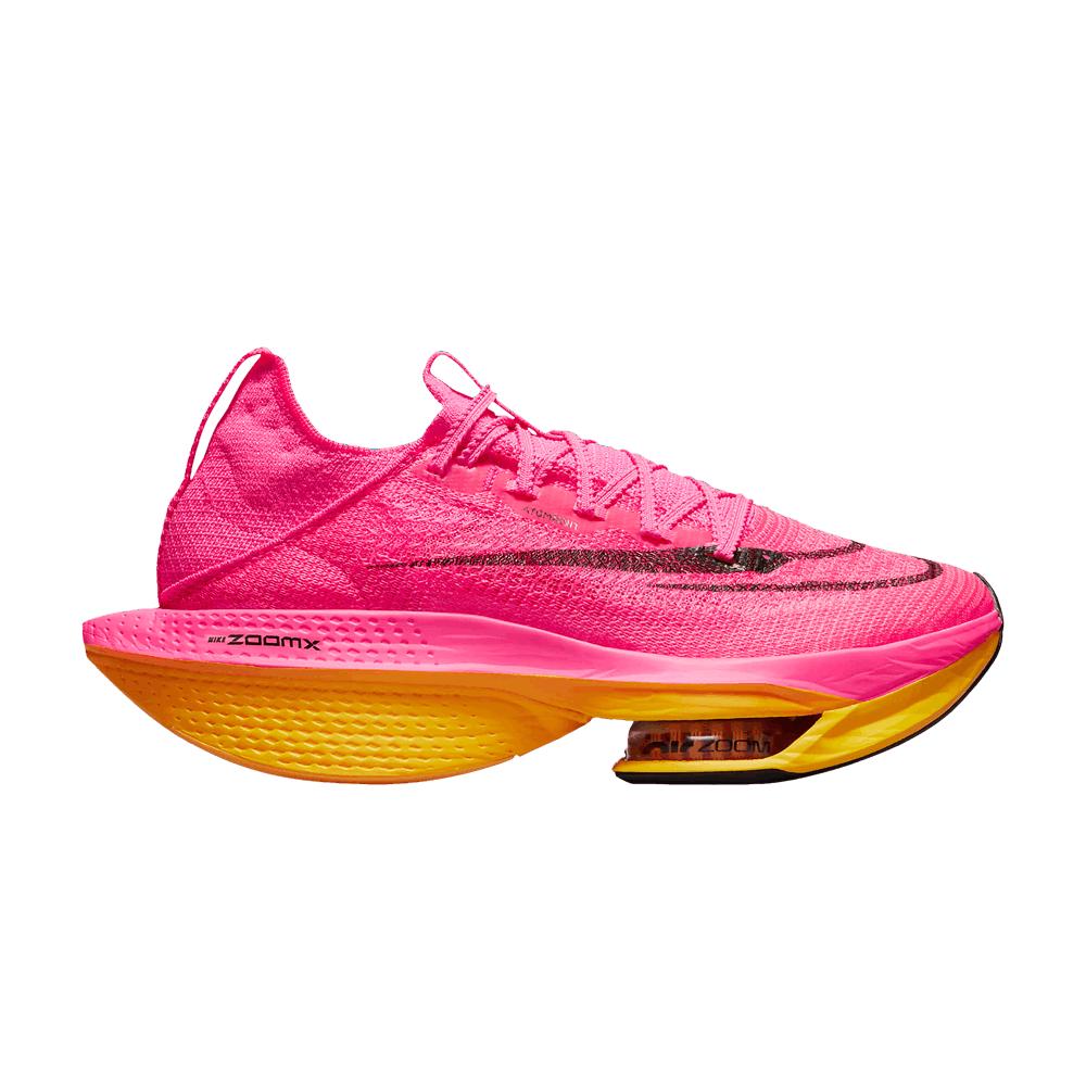 Women's Nike Air Zoom Alphafly NEXT% 2, Hyper Pink/Black-Laser Orange, 9 B Medium