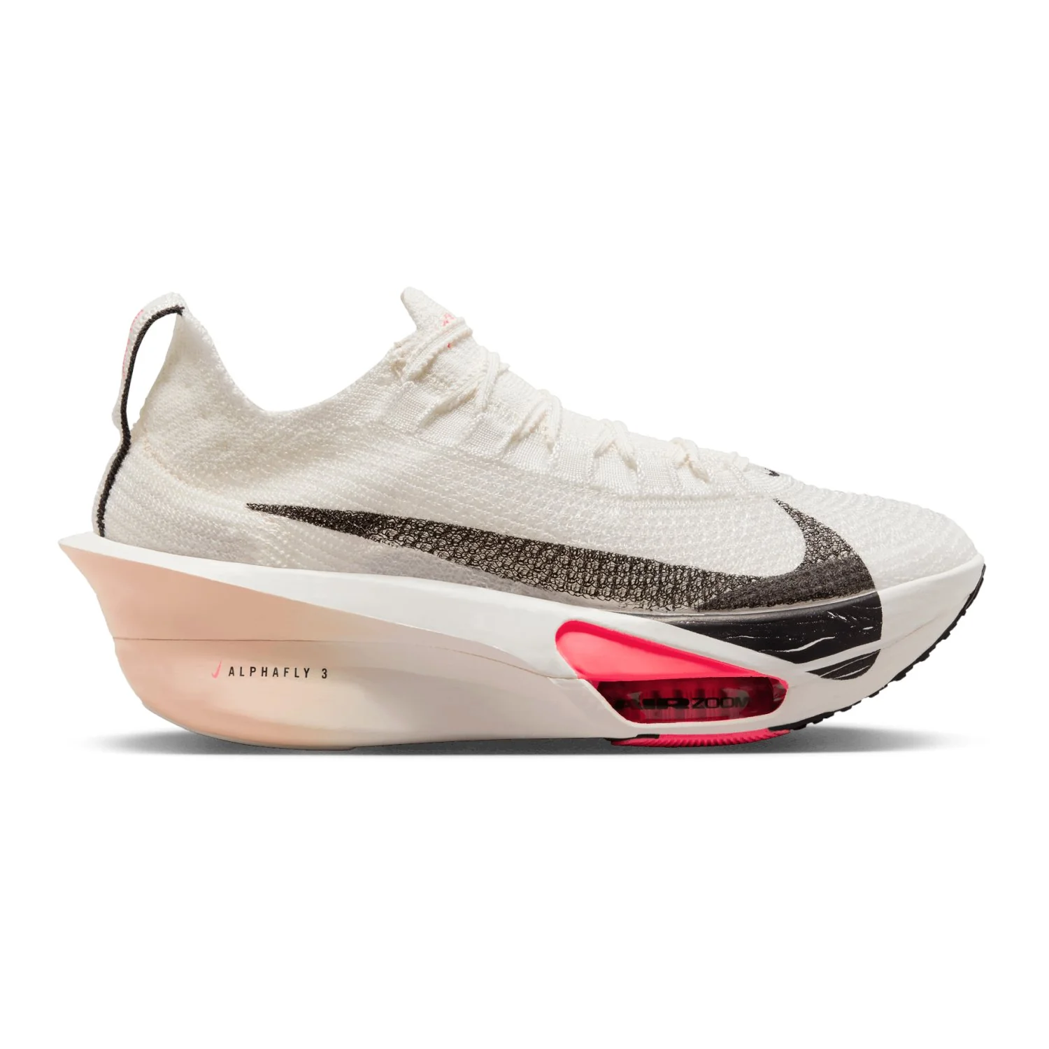 Women's Nike Air Zoom Alphafly NEXT% 3, Sail/Black-Crimson Tint, 8.5 B Medium