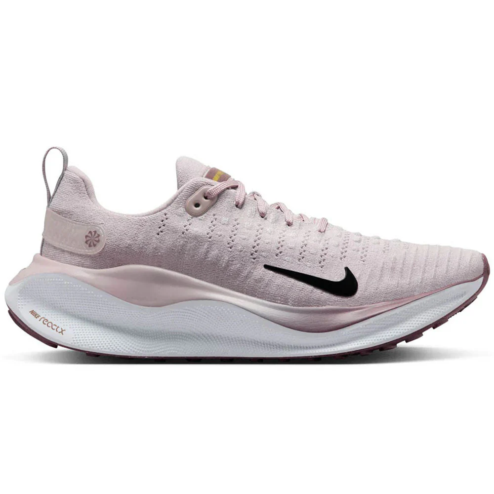 Women's Nike InfinityRN 4, Platinum Violet/Black/Smokey Mauve, 6 B Medium