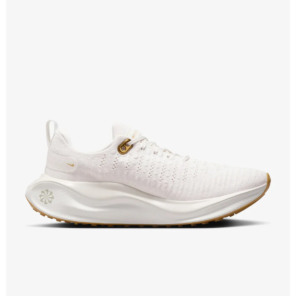 Women's Nike InfinityRN 4, Phantom/Metallic Gold/White, 7.5 B Medium