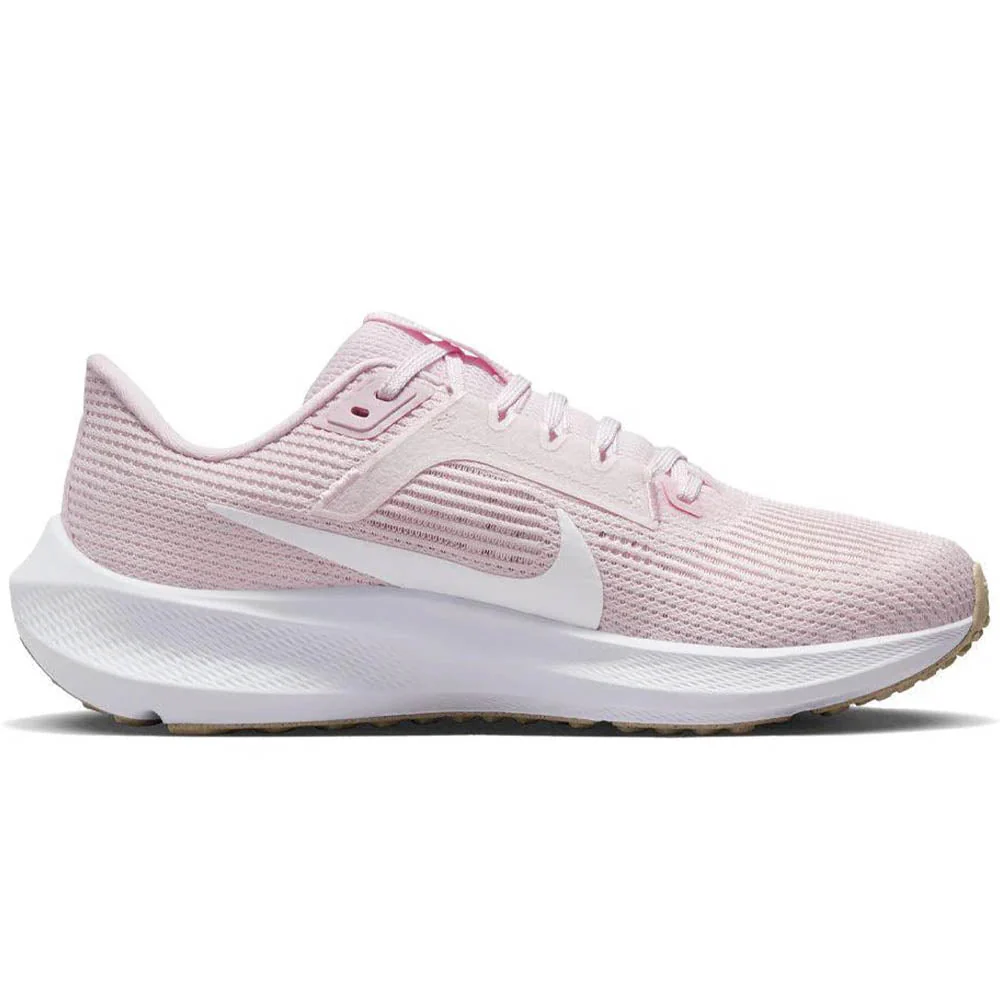 Women's Nike Pegasus 40, Pearl Pink/White-Pink Foam -Hemp, 11 B Medium